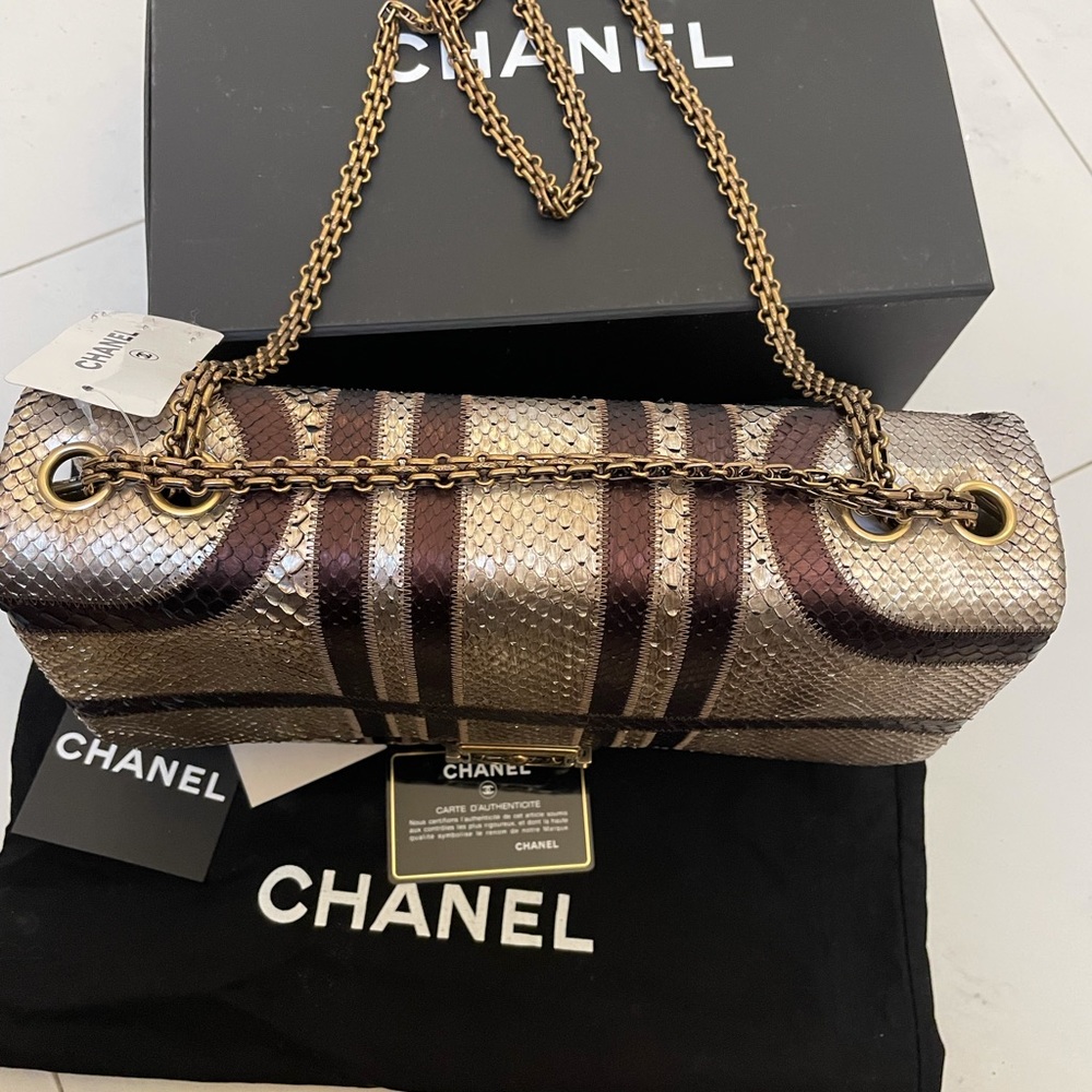 CHANEL
Python Single Flap Bag - Picture 7 of 10